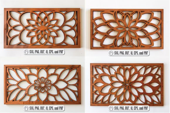 Download Laser Cut Mandala Wall Decor SVG Bundle - Decor Collection