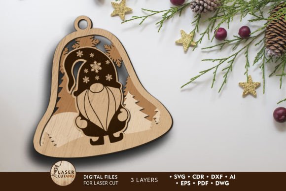 Download Christmas Tree Decor Ornament, Wood Cut - Decor Collection