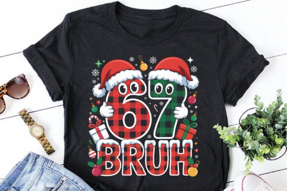 Download Funny Santa Six Seven 67 Bruh Png Eps - Six seven Collection