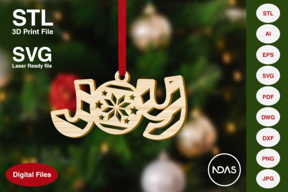 Download Joy Christmas Tree Decoration Ornament - Decor Collection