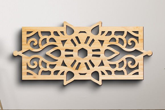 Download Laser Cut Mandala Wall Decor Panel SVG - Decor Collection