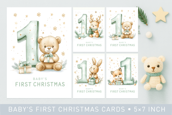 Download Baby First Christmas Cards - Christmas cards Collection