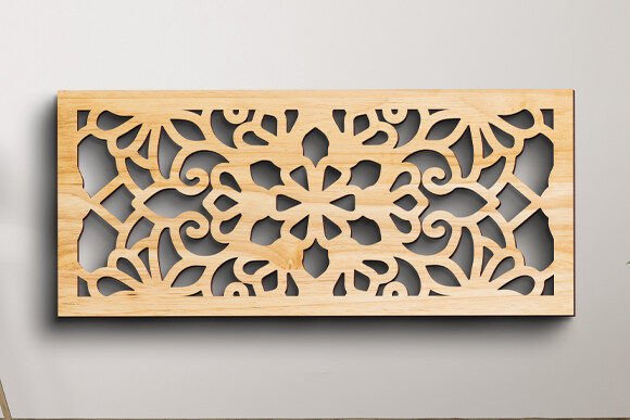 Download Laser Cut Mandala Wall Decor Panel SVG - Decor Collection