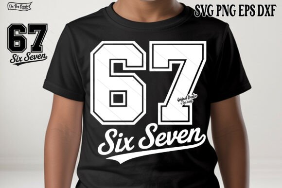 Download Six Seven Varsity SVG PNG Funny 6 7 Meme - Six seven Collection