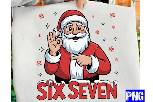 Download Santa Six Seven Christmas Png - Six seven Collection