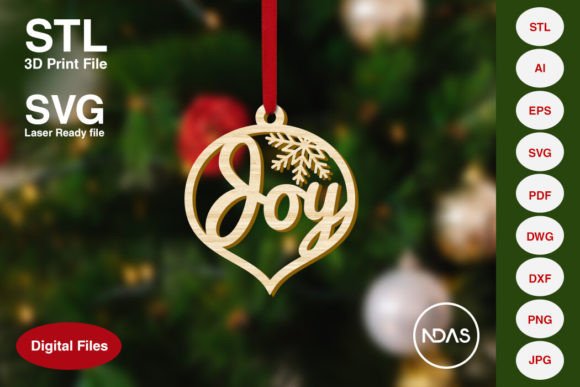 Download Joy Christmas Tree Decoration Ornament - Decor Collection