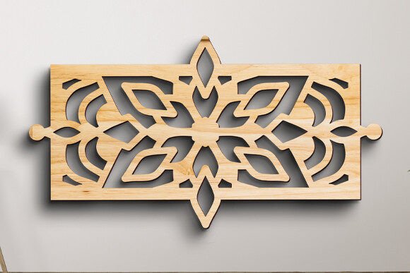 Download Laser Cut Mandala Wall Decor Panel SVG - Decor Collection