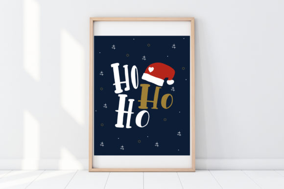 Download Christmas Wall Art-HoHoHo-Holiday Decor - Decor Collection