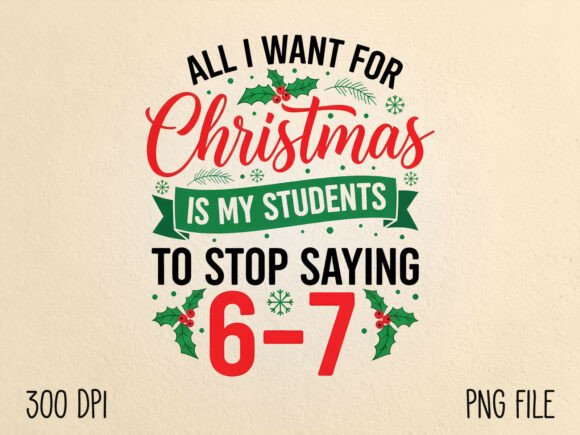 Download Teacher Christmas Six Seven Meme PNG - Six seven Collection