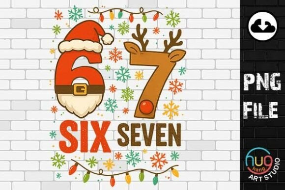 Download Funny Six Seven Meme Christmas Png - Six seven Collection