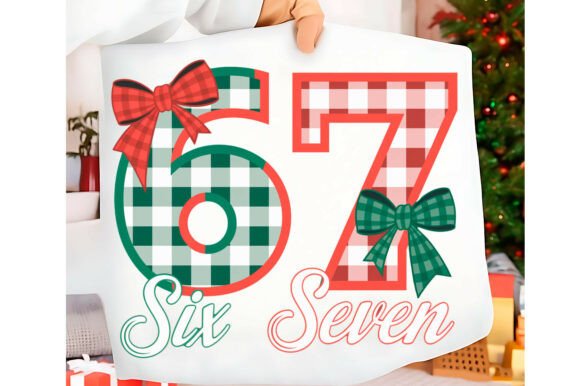 Download Six Seven Bow SVG,Funny Christmas 67 SVG - Six seven Collection
